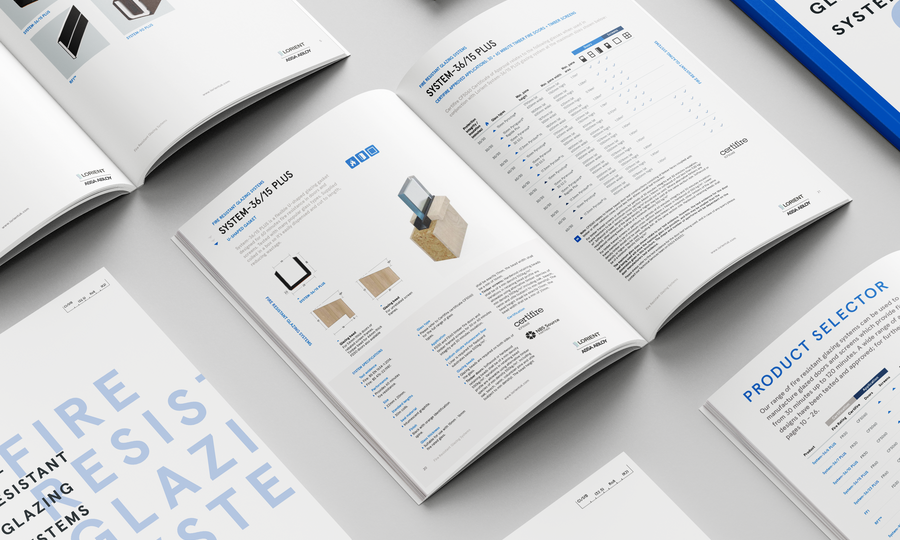 New fire resistant glazing brochure